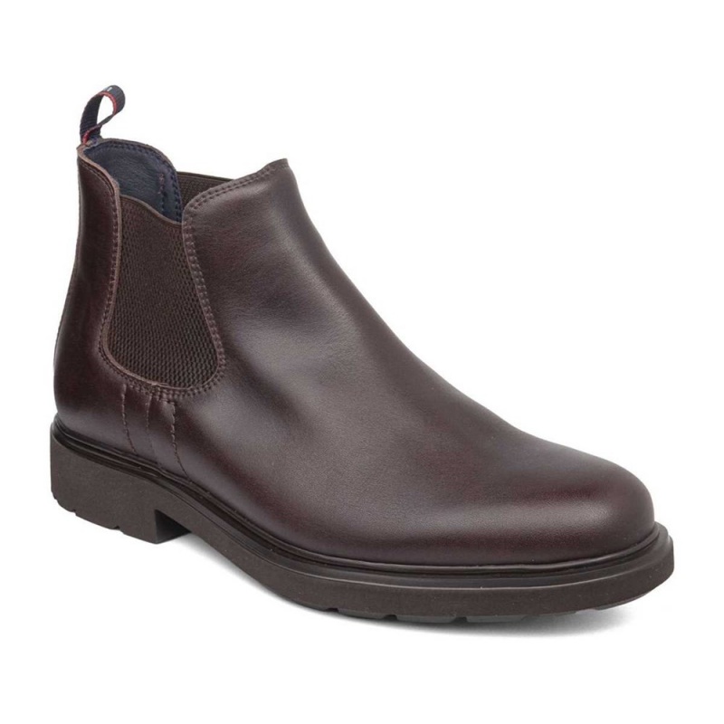 Bottines CallagHan Who Marron Homme | SGN-4127558