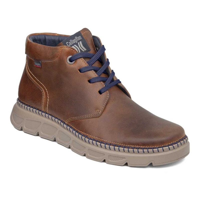 Bottines CallagHan Circular W Jaune Homme | IGR-4120870