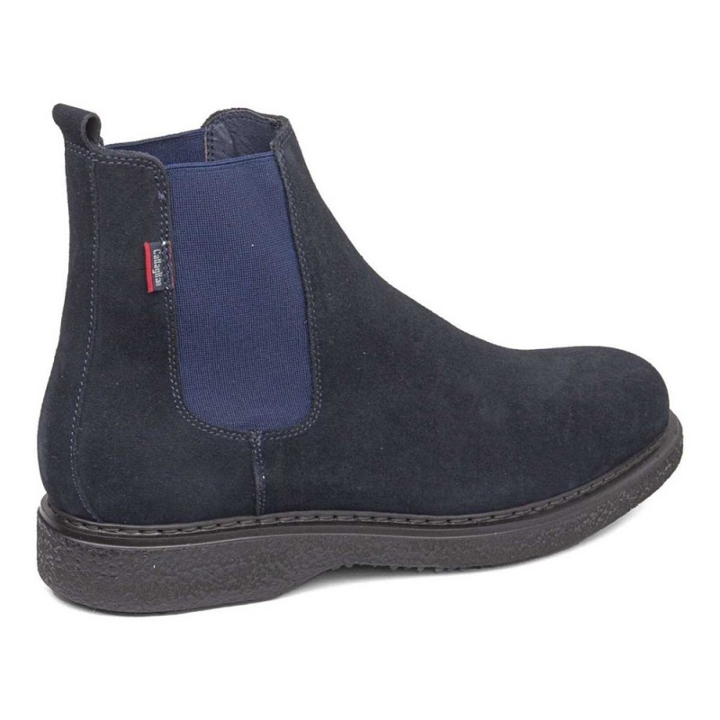 Bottines CallagHan Free Crep Bleu Homme | SRJ-7348944