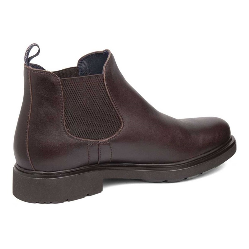 Bottines CallagHan Who Marron Homme | SGN-4127558