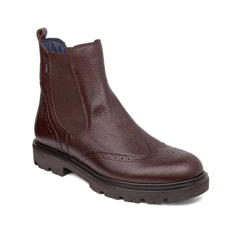 Bottines CallagHan Eke Marron Homme | HLE-7999280