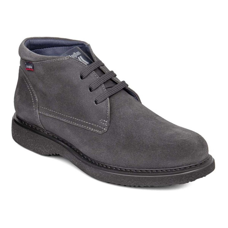 Bottines CallagHan Free Crep Grise Homme | NFG-2342140