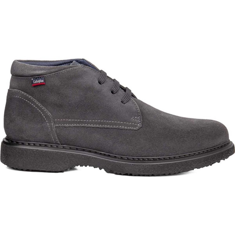 Bottines CallagHan Free Crep Grise Homme | NFG-2342140