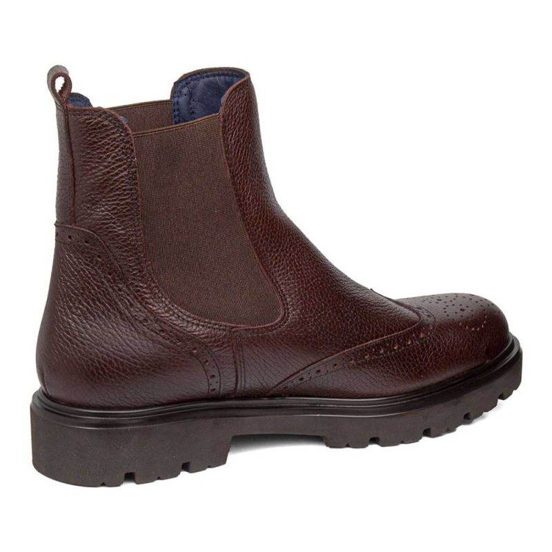 Bottines CallagHan Eke Marron Homme | HLE-7999280