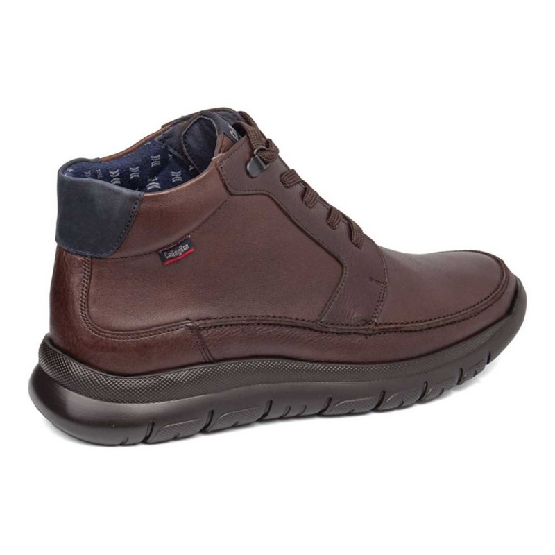 Bottines CallagHan Aeroblues Marron Bleu Homme | OIH-1369451