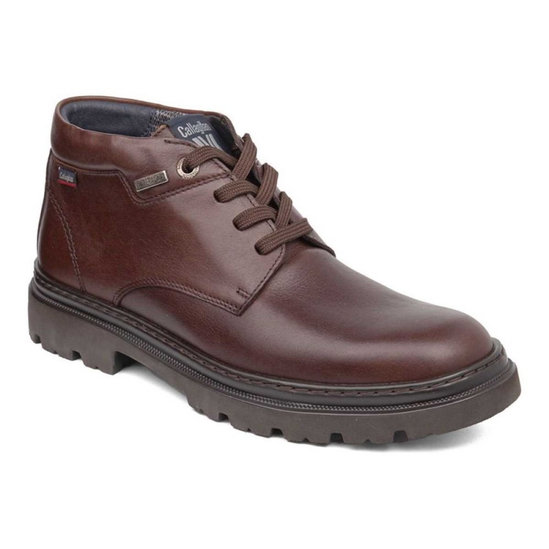 Bottines CallagHan Blue Cosid Marron Homme | WZC-9200991