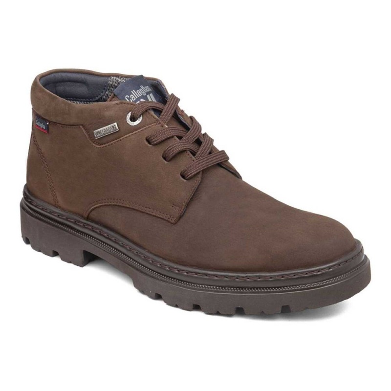 Bottines CallagHan Blue Cosid Marron Homme | WDJ-9350781