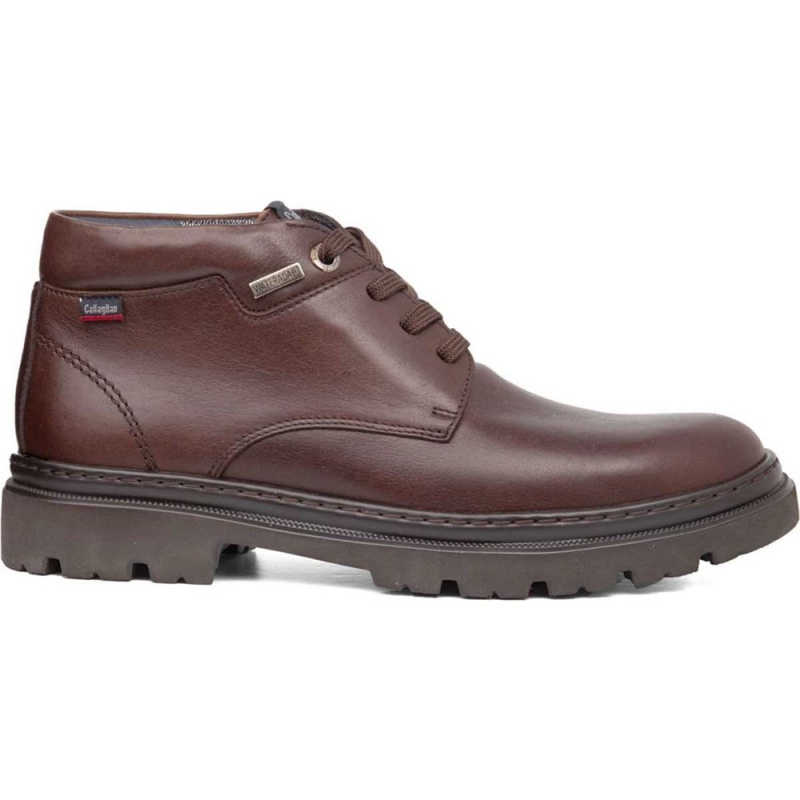 Bottines CallagHan Blue Cosid Marron Homme | WZC-9200991