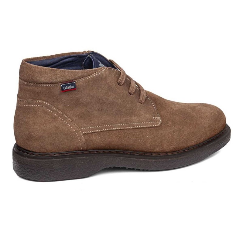 Bottines CallagHan Free Crep Marron Homme | UOZ-3327798