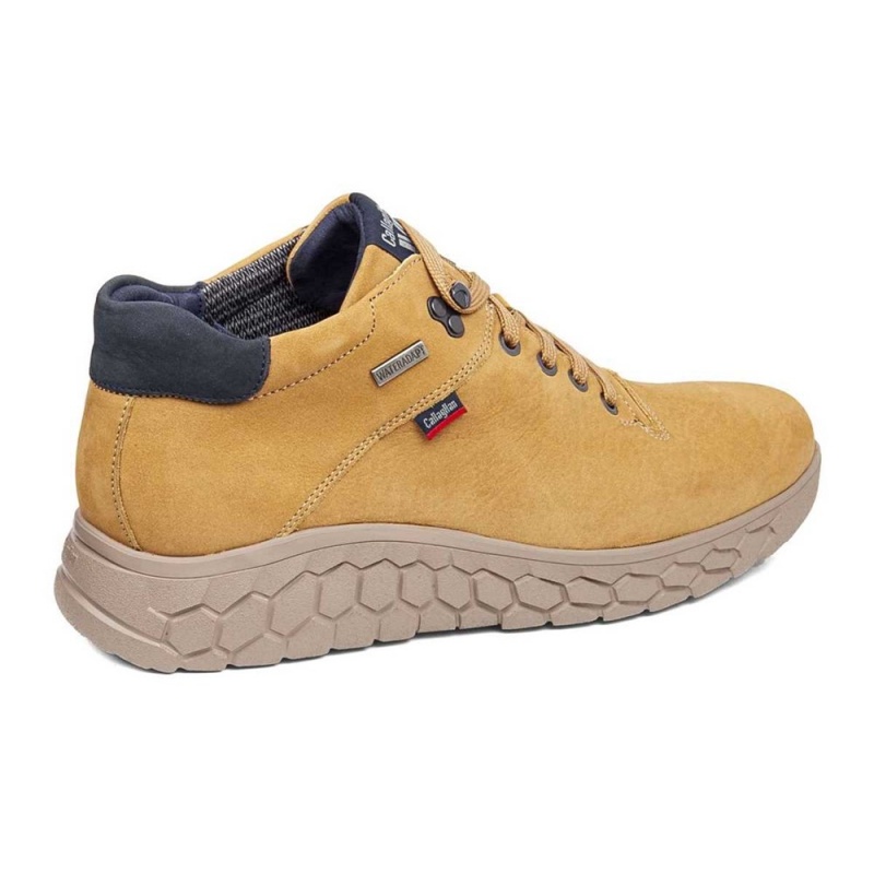 Bottines CallagHan Suv Cro Jaune Bleu Homme | OIF-3403233