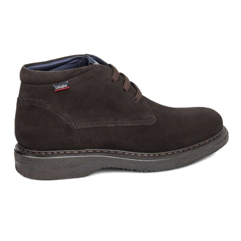 Bottines CallagHan Free Crep Marron Homme | KZL-9015972