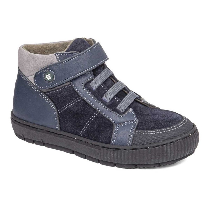 Botte CallagHan Sendai Bleu Grise Garcon | QOH-2703128