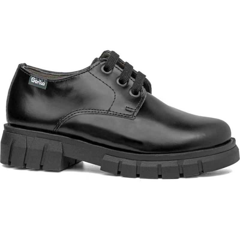 Chaussures D'école CallagHan Pat Noir Fille | ZFE-1450766