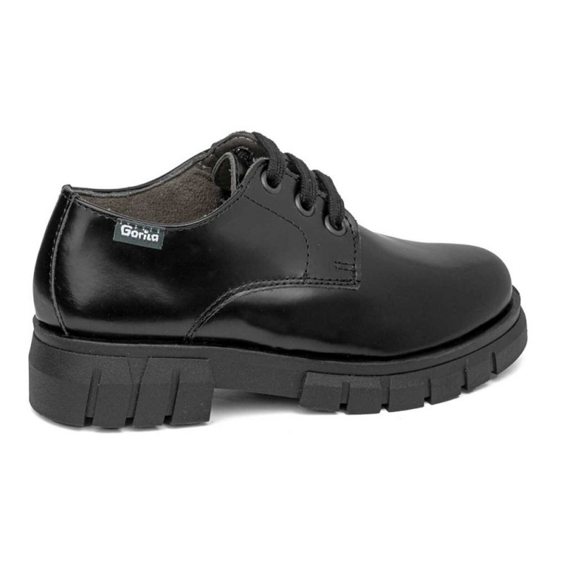 Chaussures D'école CallagHan Pat Noir Fille | ZFE-1450766