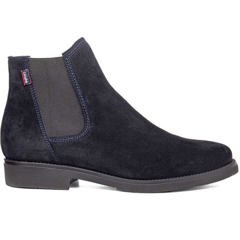 Bottines CallagHan Olive Bleu Homme | XFZ-6895529