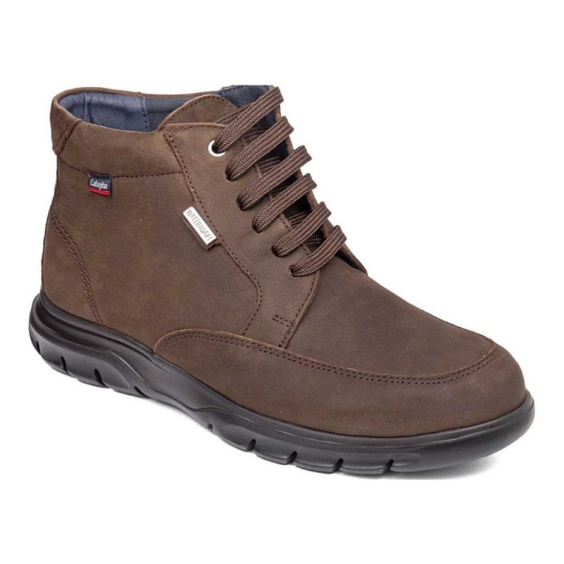 Bottines CallagHan Pure Sky Marron Homme | NDN-8131419