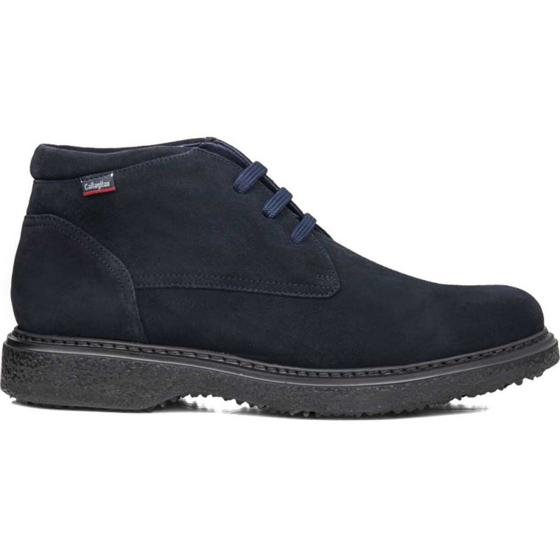 Bottines CallagHan Free Crep Bleu Homme | MPH-3898447