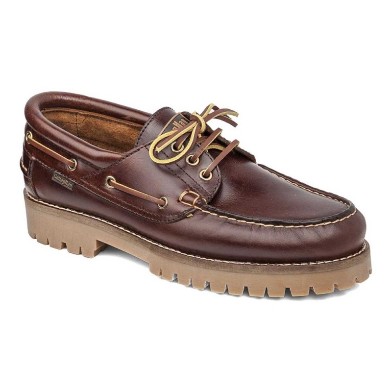 Chaussure Bateau CallagHan Timber Cro Marron Homme | LCB-8323324