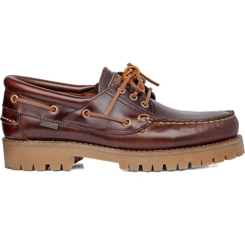 Chaussure Bateau CallagHan Timber Cro Marron Homme | LCB-8323324