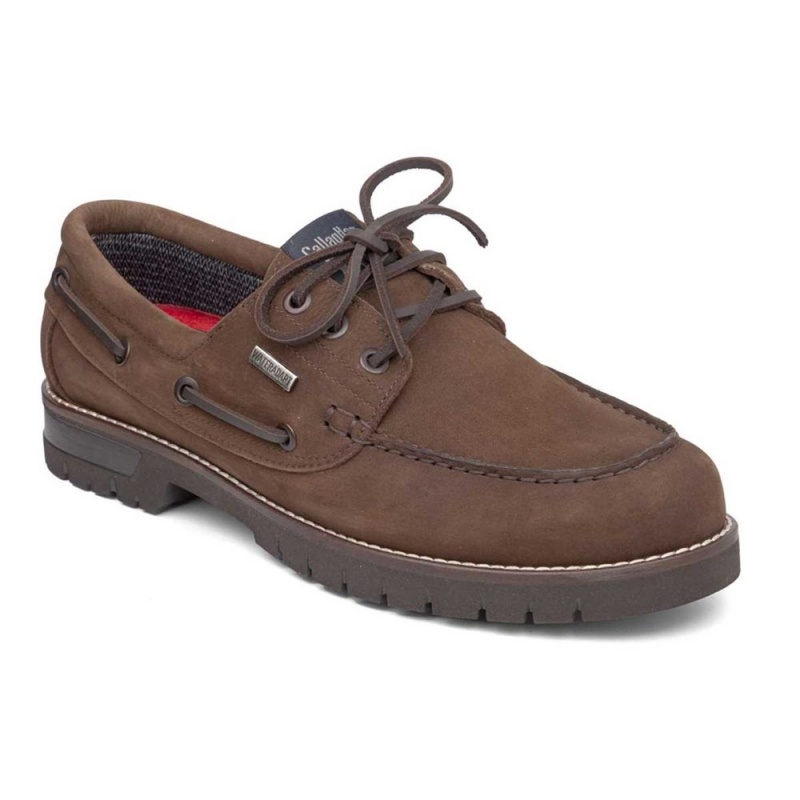 Chaussure Bateau CallagHan Freeport Marron Homme | KEB-7041523