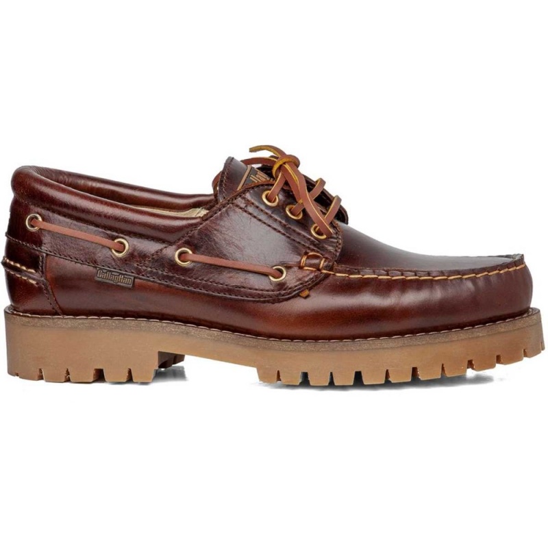 Chaussure Bateau CallagHan Timber Cro Marron Homme | AEG-5484691