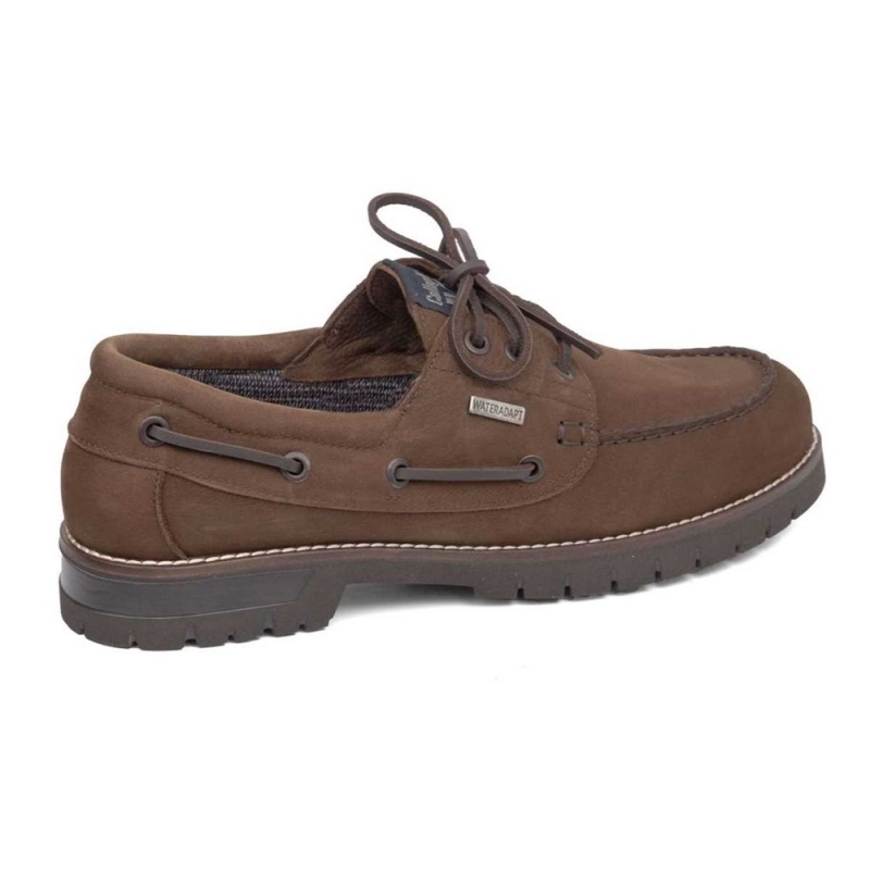 Chaussure Bateau CallagHan Freeport Marron Homme | KEB-7041523