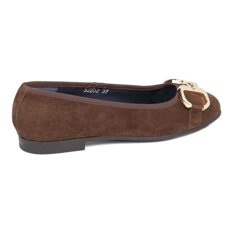 Ballerine CallagHan Priscila Marron Femme | AKW-0405273