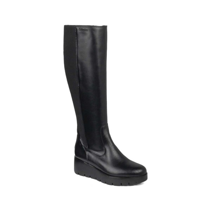 Bottes Hautes CallagHan Amal Noir Femme | QGX-6678269