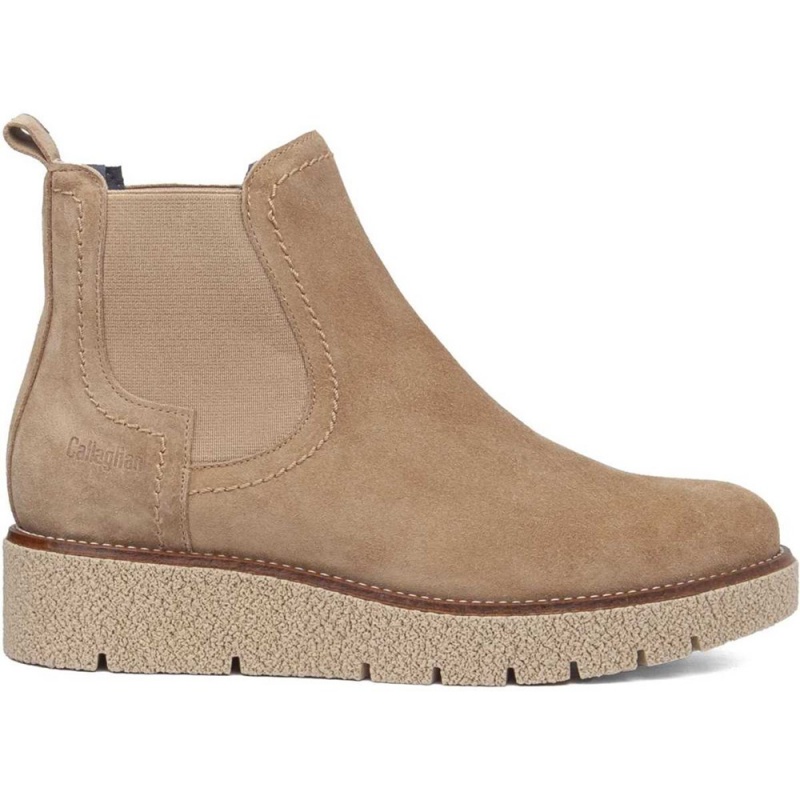 Bottines CallagHan Arete Beige Femme | UVP-6077140