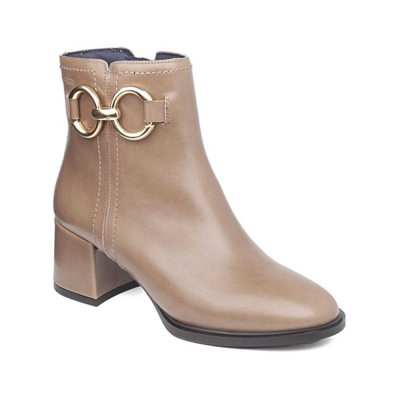 Bottines CallagHan Etna Beige Femme | IWJ-8296037