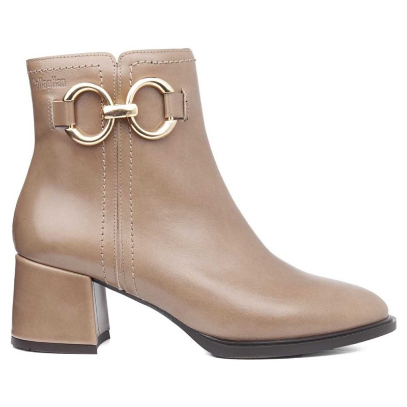 Bottines CallagHan Etna Beige Femme | IWJ-8296037