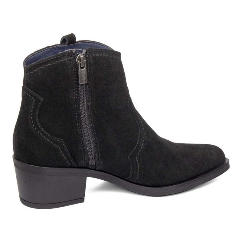 Bottines CallagHan Freeride Noir Femme | HOT-4641789