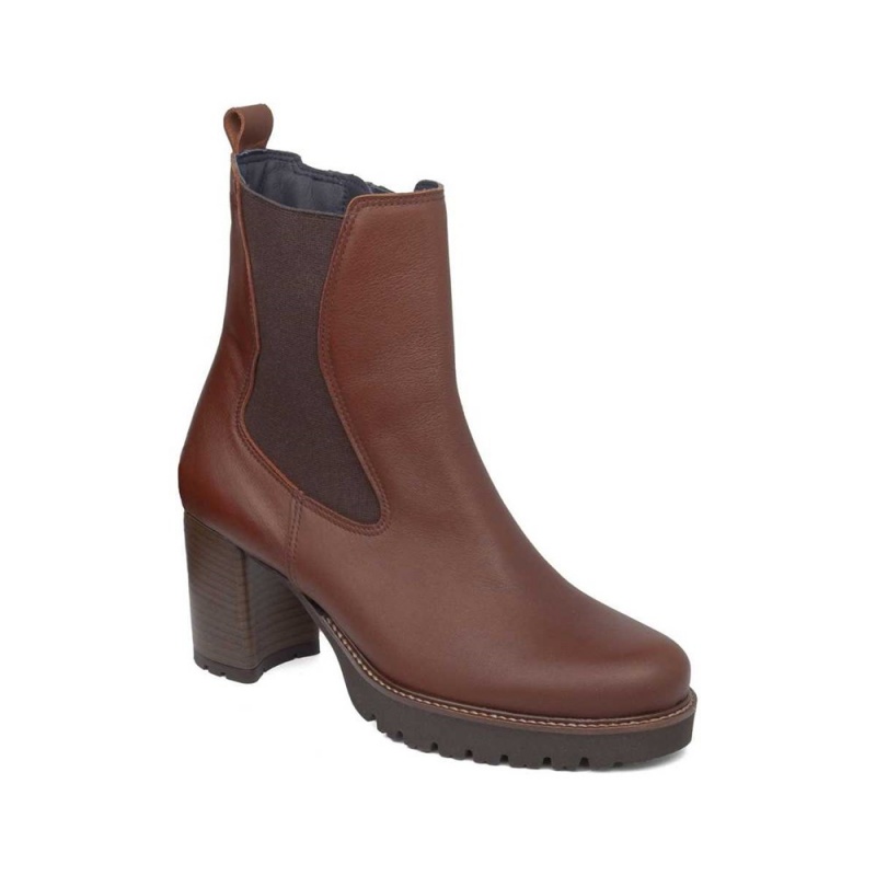 Bottines CallagHan Jazz Marron Femme | NOC-9379116