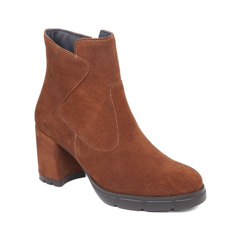 Bottines CallagHan Pandora Marron Femme | VKA-7133964