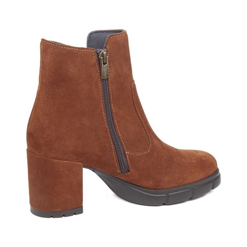 Bottines CallagHan Pandora Marron Femme | VKA-7133964