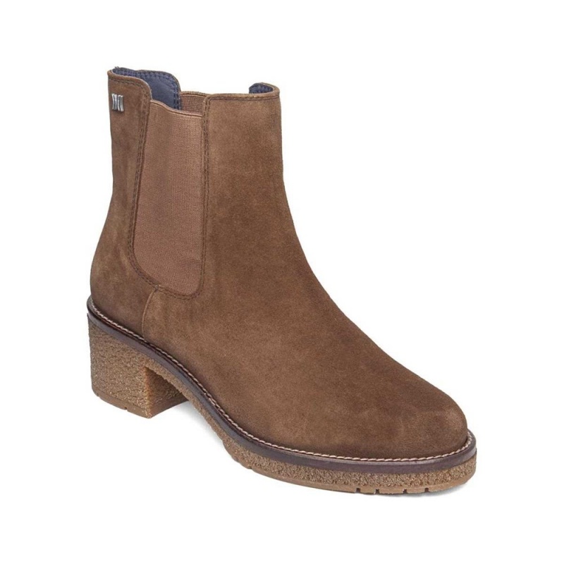 Bottines CallagHan Asili Marron Femme | QZQ-5232536