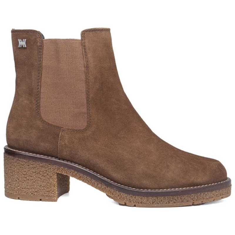 Bottines CallagHan Asili Marron Femme | QZQ-5232536