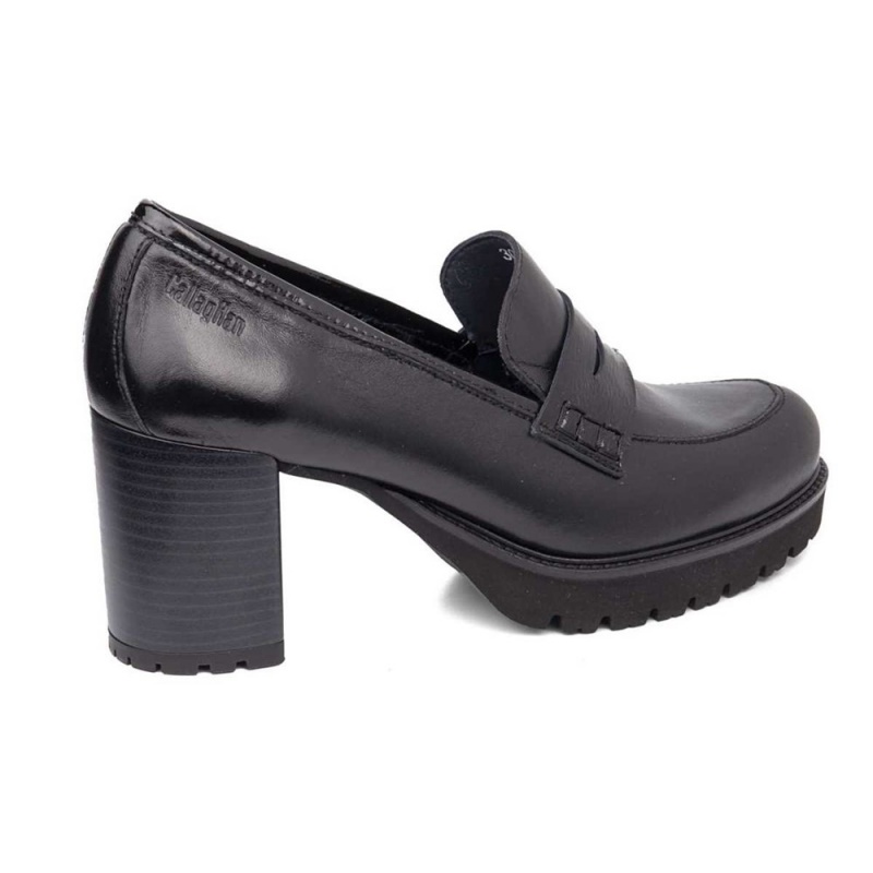 Mocassin CallagHan Jazz Noir Femme | GJS-8574019