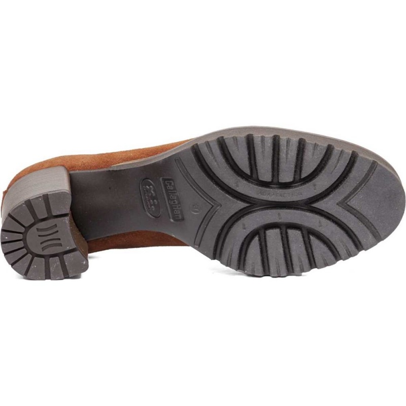 Mocassin CallagHan Jazz Marron Femme | WOV-7451400