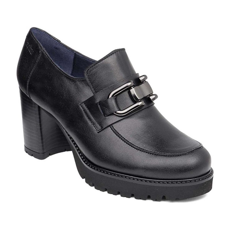 Mocassin CallagHan Jazz Noir Femme | FQQ-9382973