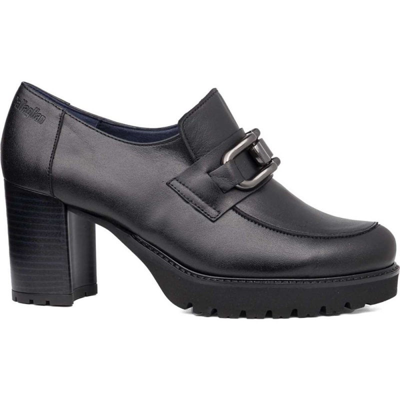 Mocassin CallagHan Jazz Noir Femme | FQQ-9382973