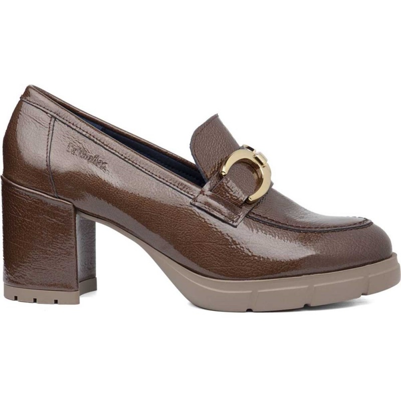 Mocassin CallagHan Pandora Marron Femme | CHF-2245501