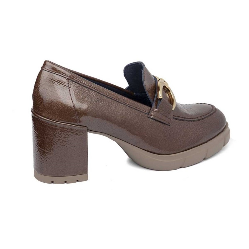 Mocassin CallagHan Pandora Marron Femme | CHF-2245501