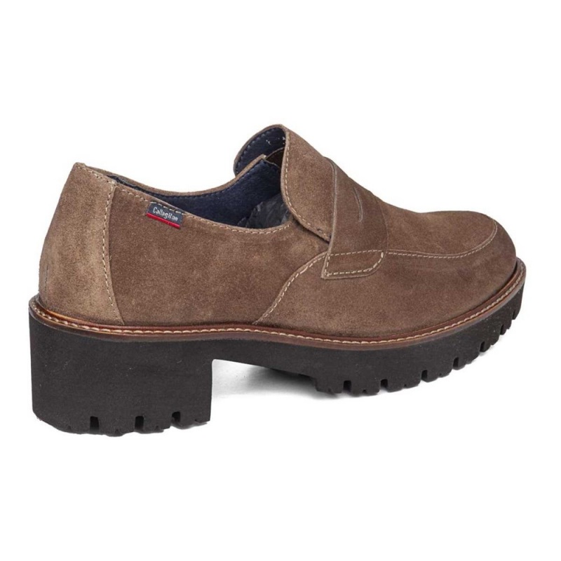 Mocassin CallagHan Freestyle Marron Femme | GNY-2768511