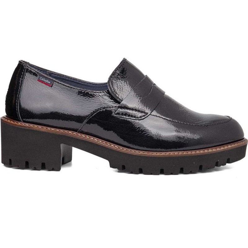 Mocassin CallagHan Freestyle Noir Femme | BJX-1465414