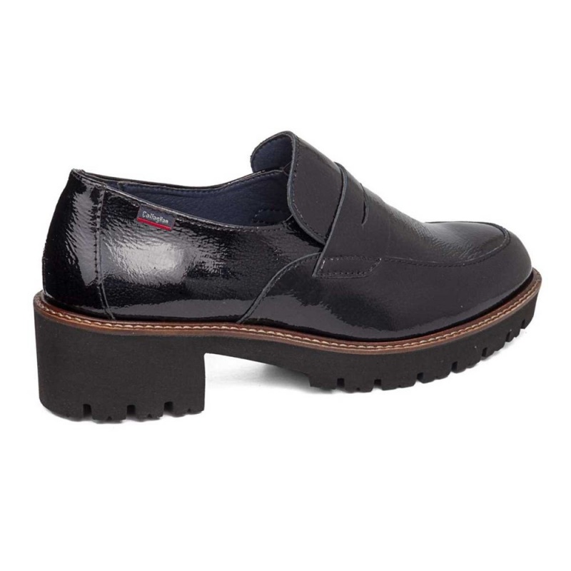 Mocassin CallagHan Freestyle Noir Femme | BJX-1465414