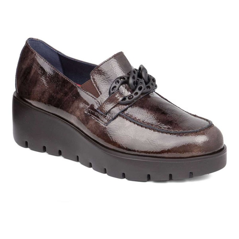 Mocassin CallagHan Amal Marron Femme | ROU-9139425