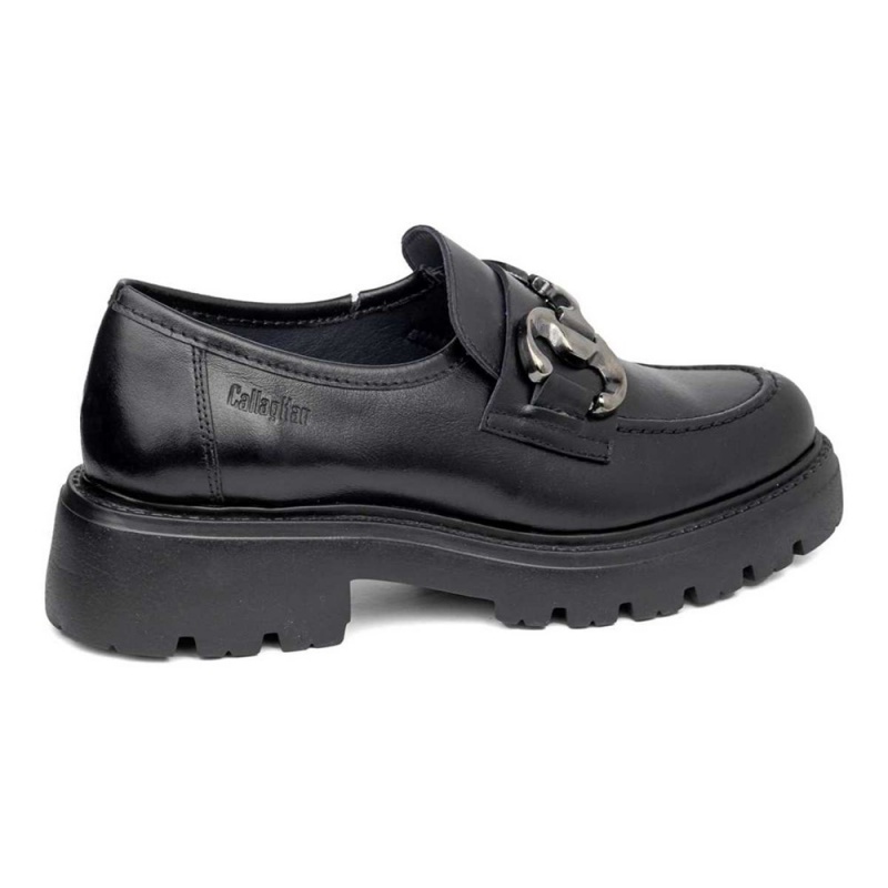 Mocassin CallagHan Isasa Noir Femme | TLC-4300168