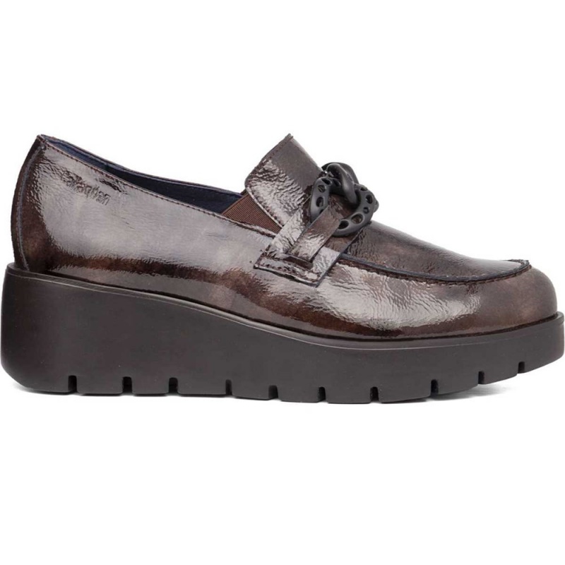 Mocassin CallagHan Amal Marron Femme | ROU-9139425