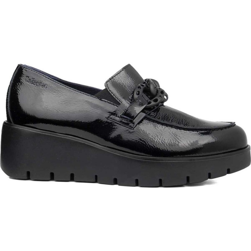 Mocassin CallagHan Amal Noir Femme | HZV-6702673